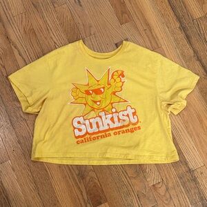 Sunkist California Oranges Yellow T-Shirt 90’s Vibe Size: XXL